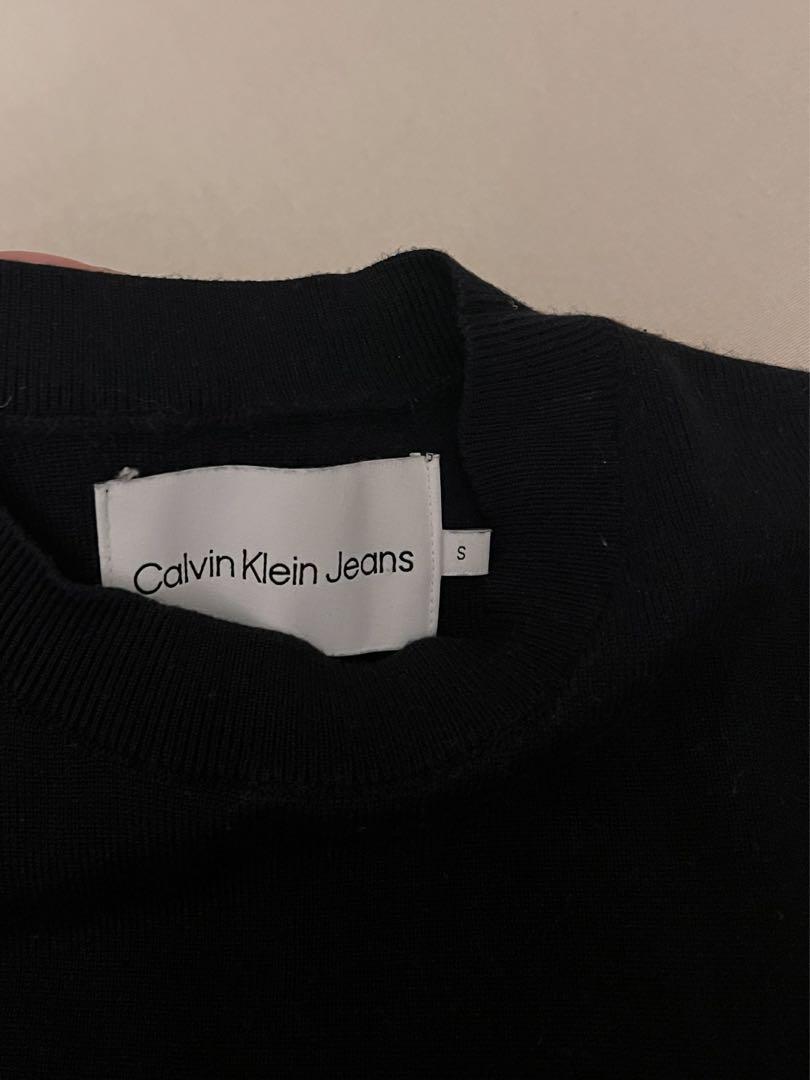 Calvin Klein Calvin Klein ウエストロゴセーター ニット