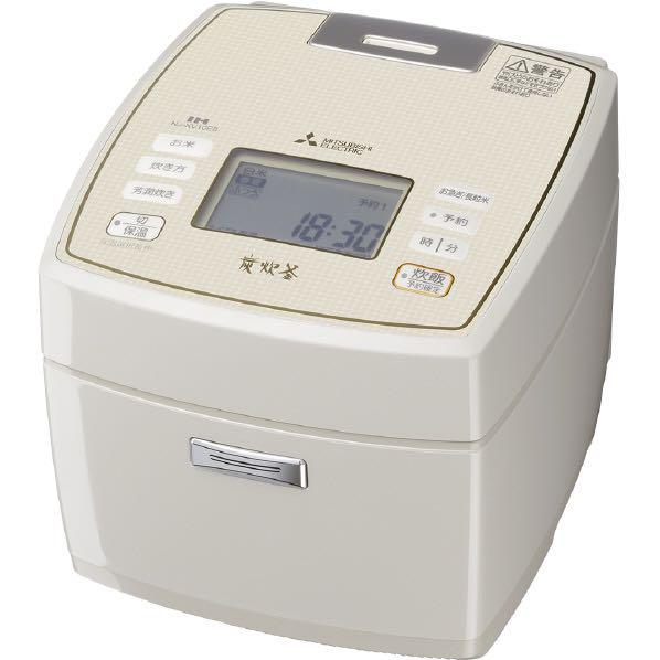 MITSUBISHI 炊飯器　三菱 NJ-XV10E8-W