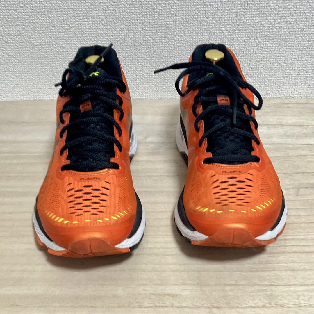 美品 アシックス ASICS ゲルカヤノ オレンジ 27cm