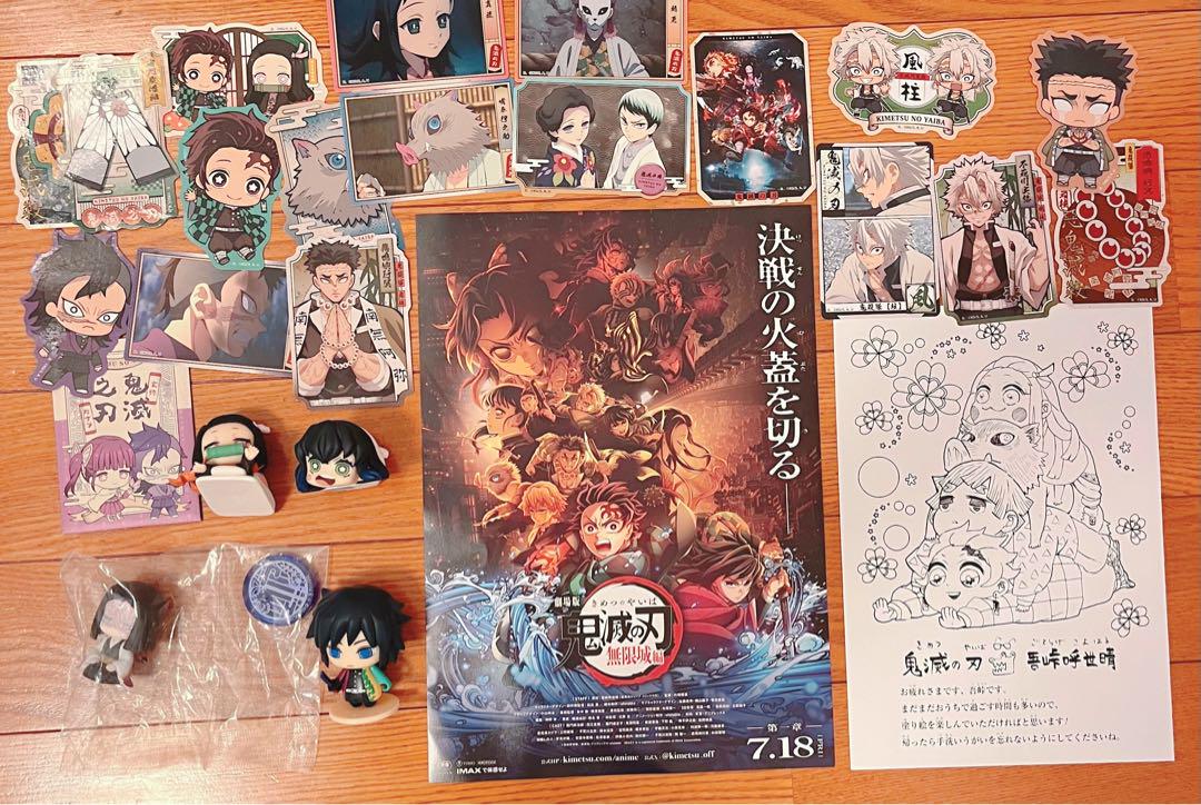 鬼滅の刃 グッズ 缶バッジ アクリルスタンド 約280点セット 未使用 レア