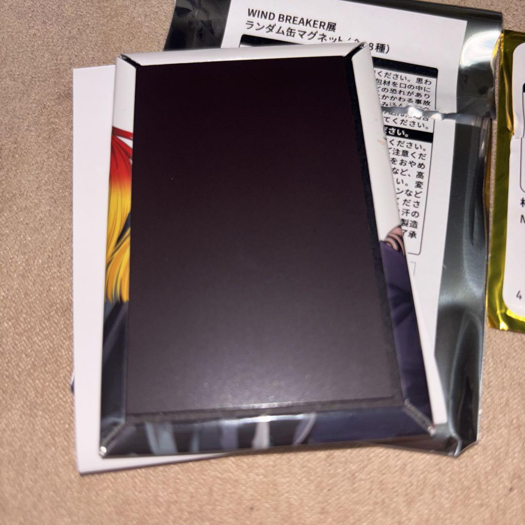 WIND BREAKER展ランダム缶マグネット原作コマ缶バッジ焚石矢 棪
