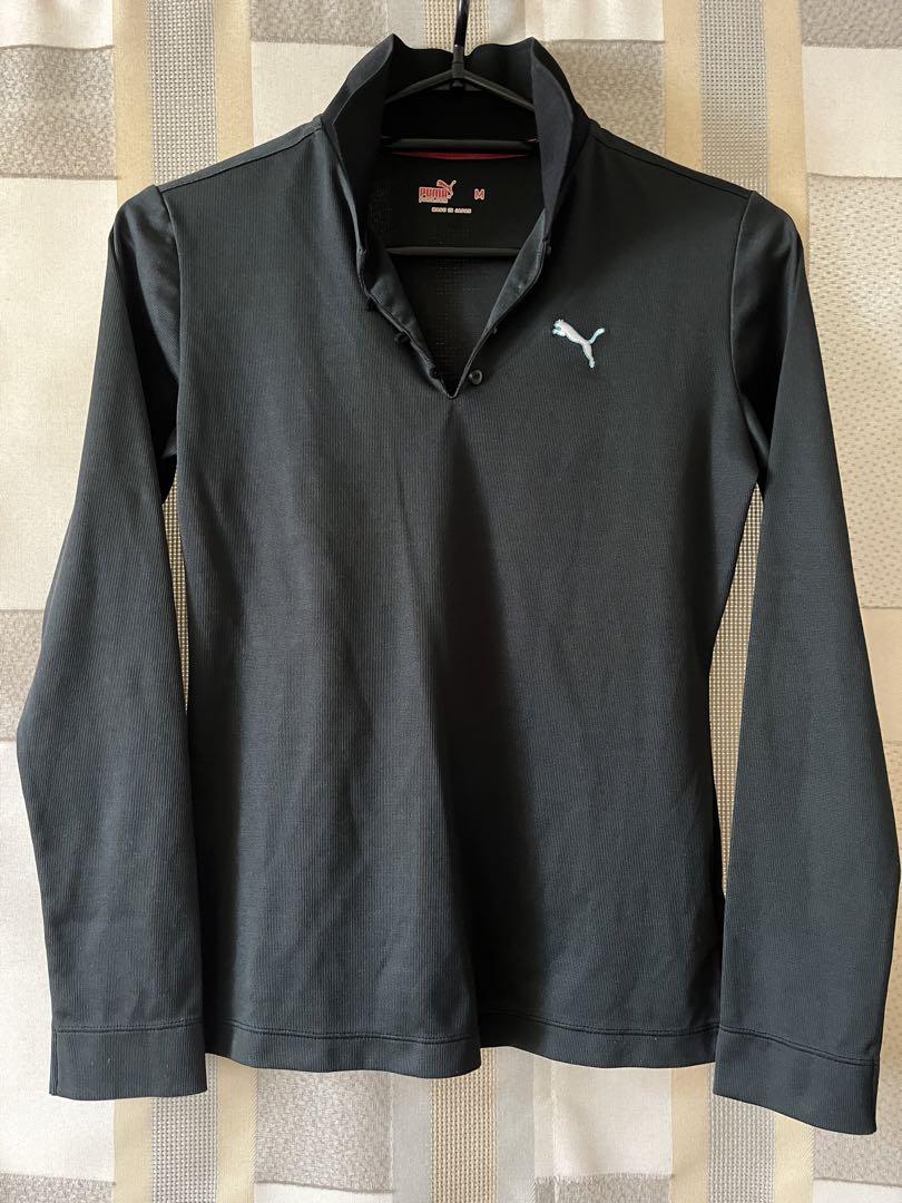 PUMAプーマ　長袖ポロシャツ レディース ゴルフウェア  サイズM