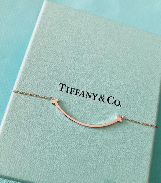 Tiffany ティファニーtスマイルペンダント　ネックレス　石原さとみ
