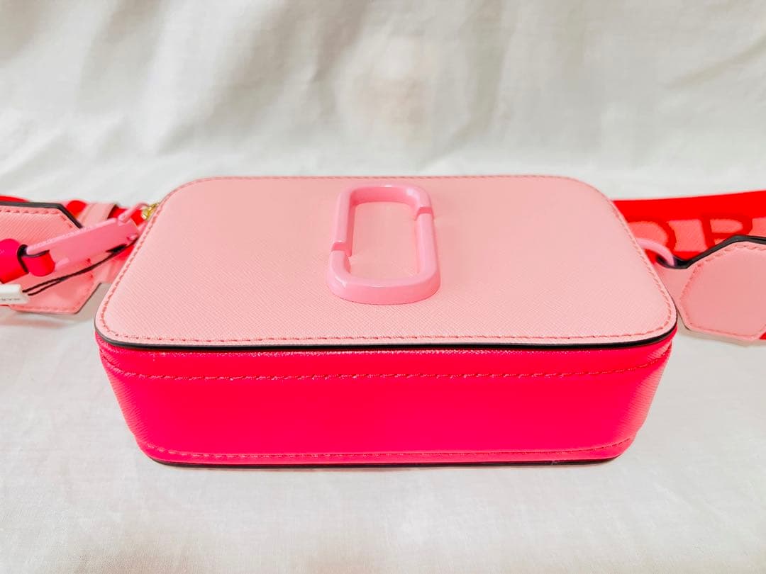 MARC JACOBS スナップショット ショルダーバッグ ピンクローズ 961