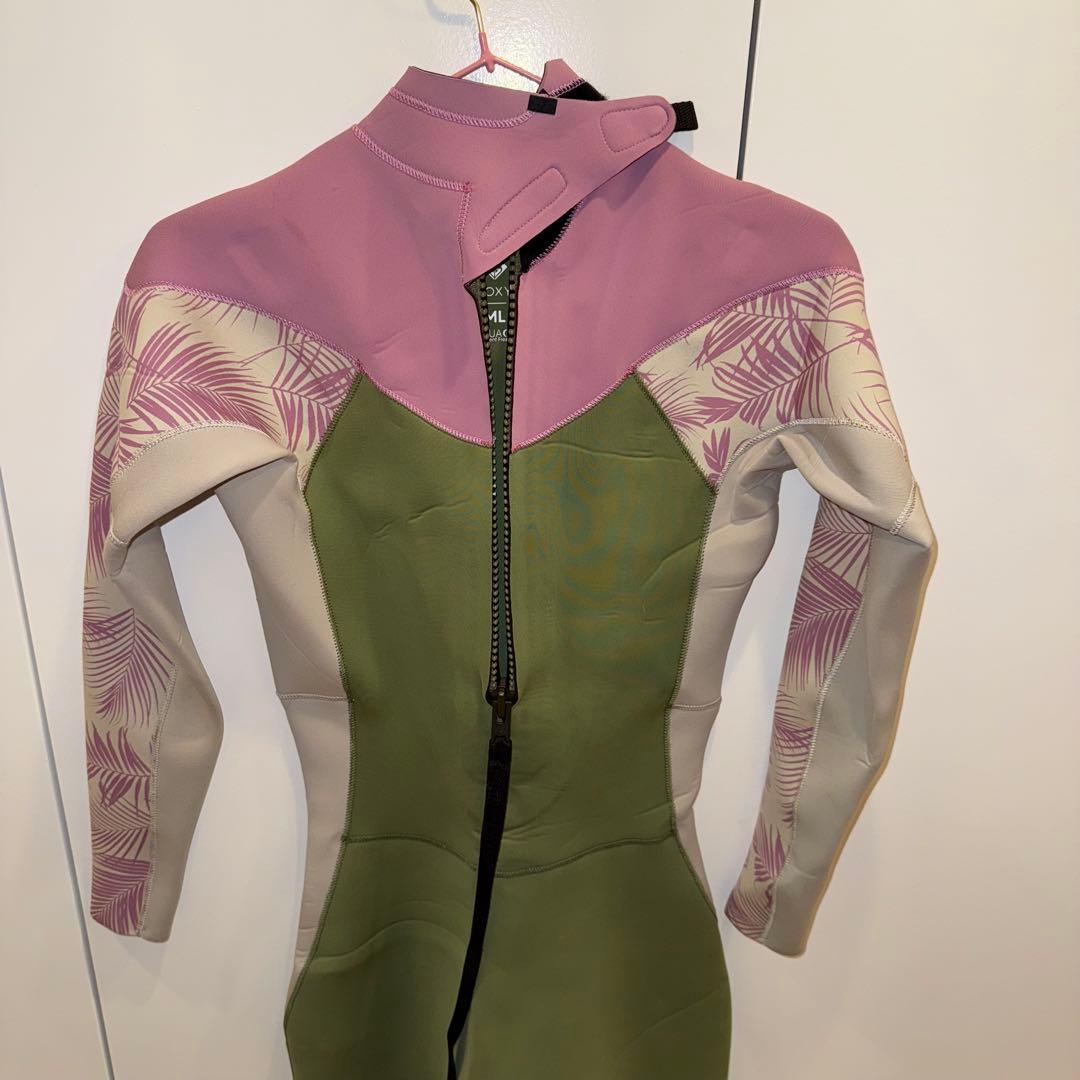 フルスーツ ウェットスーツ ピンク・グリーン フルスーツ ウェットスーツ ピンク・グリーン