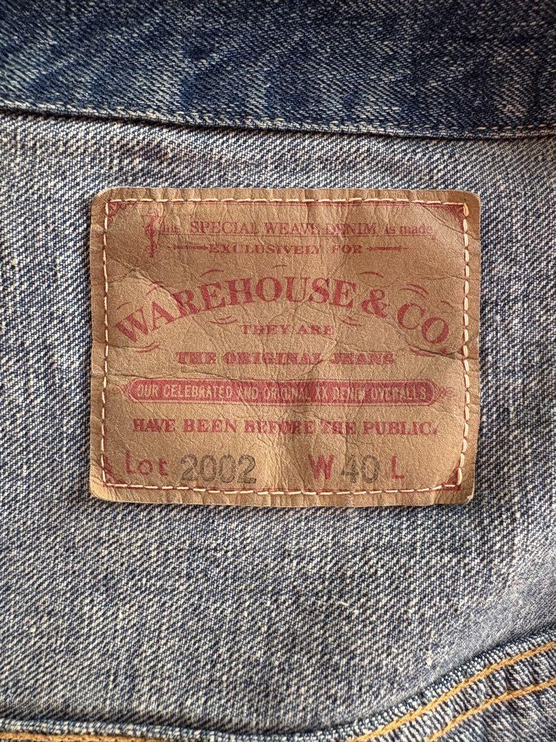 ジャケット・アウター WAREHOUSE 2ND-HAND DENIM JACKET Lot2002