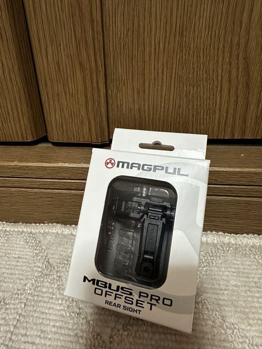 実物 MAGPUL マグプル オフセットサイト 前後セット