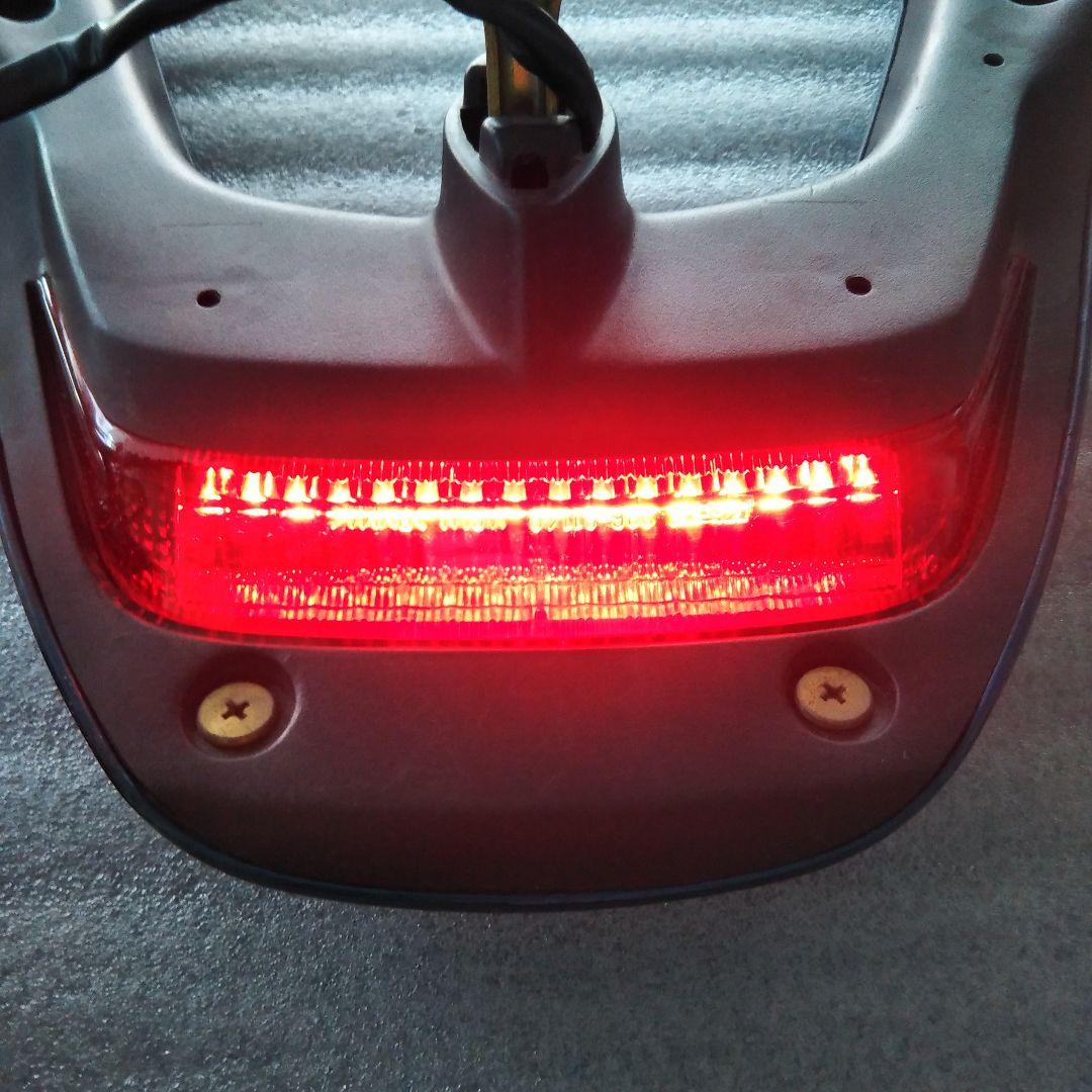 出品番号98 スーパージョグZR(3YK7)リアスポイラー(ステー/LED付き)