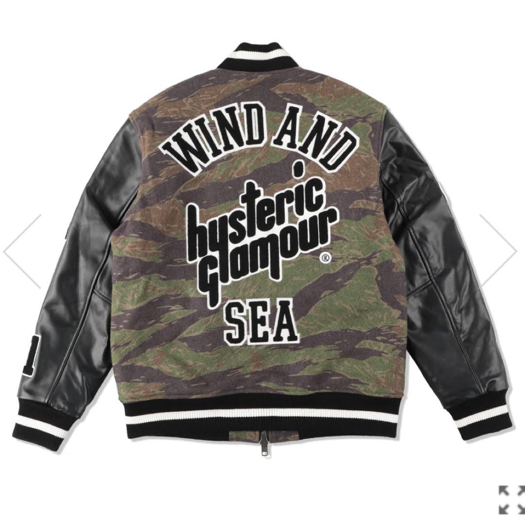 HYSTERIC GLAMOUR x WIND AND SEA スタジャン最新