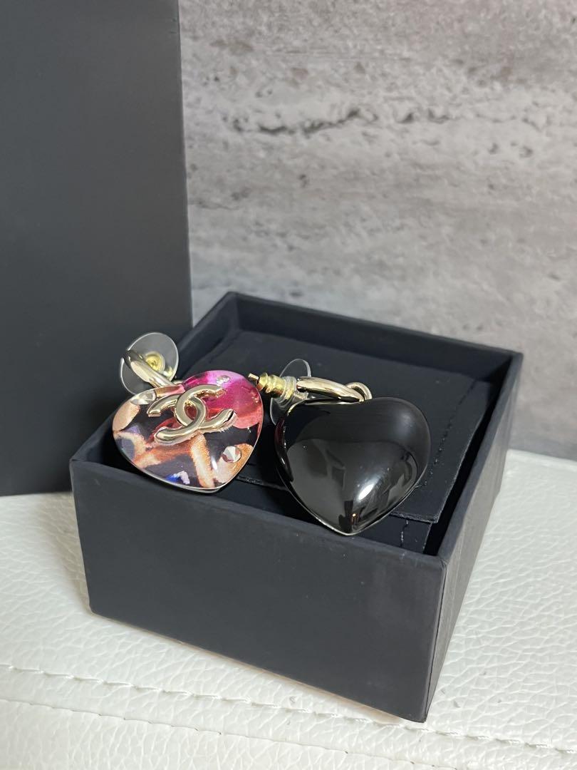 CHANEL シャネル ハート型ピアス 【正規品】 現在特別価格！！！