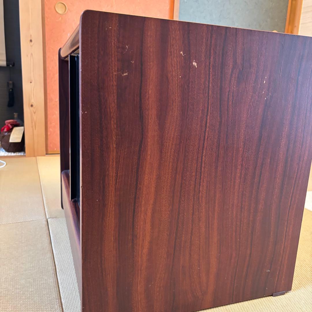 レコード-カセットキャビネット傷や汚れあり