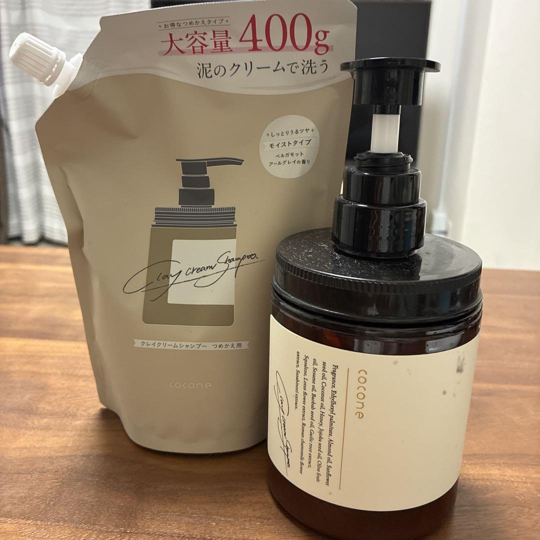 cocone 泥のクリームシャンプー 400g