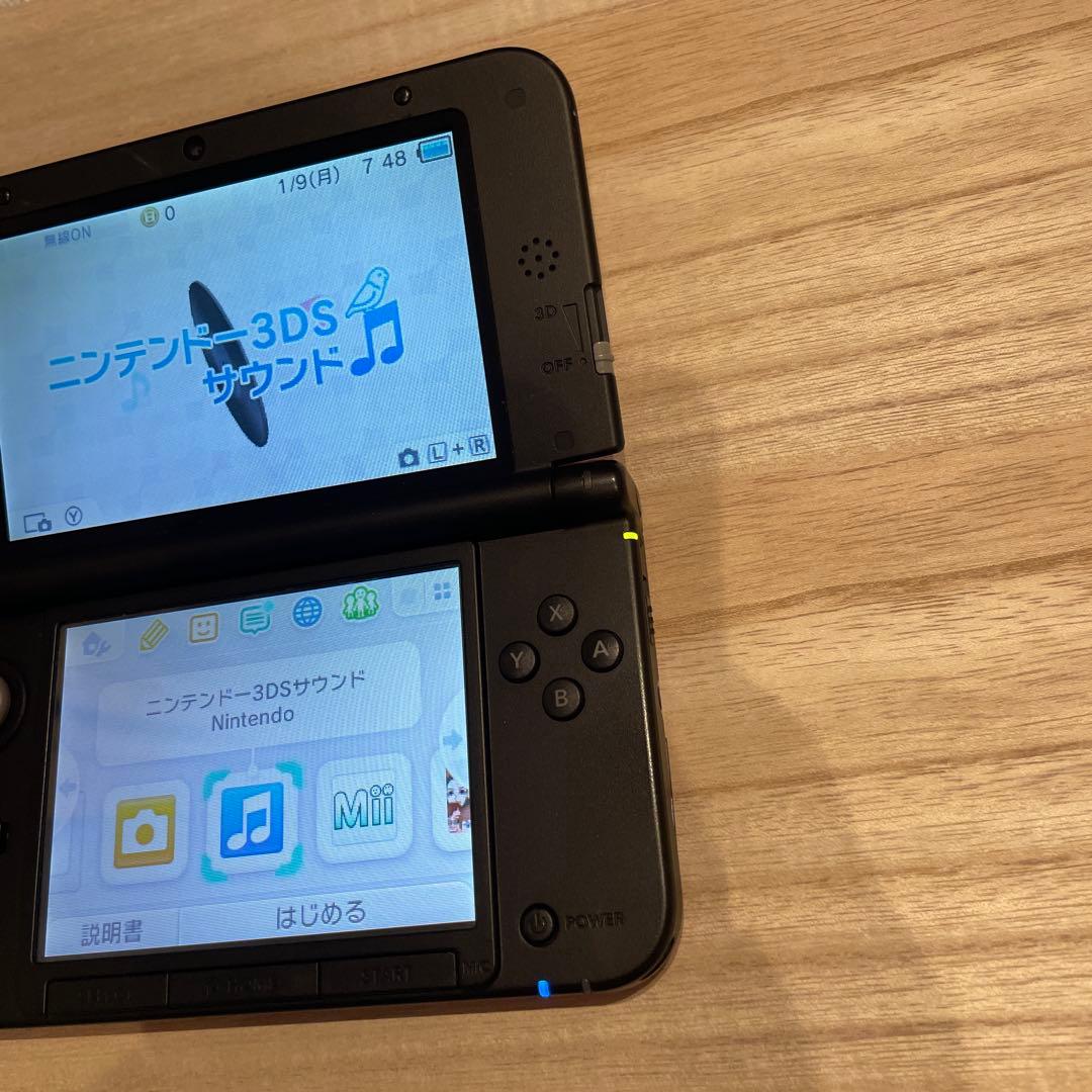 ニンテンドー3DSLL レッド×ブラック