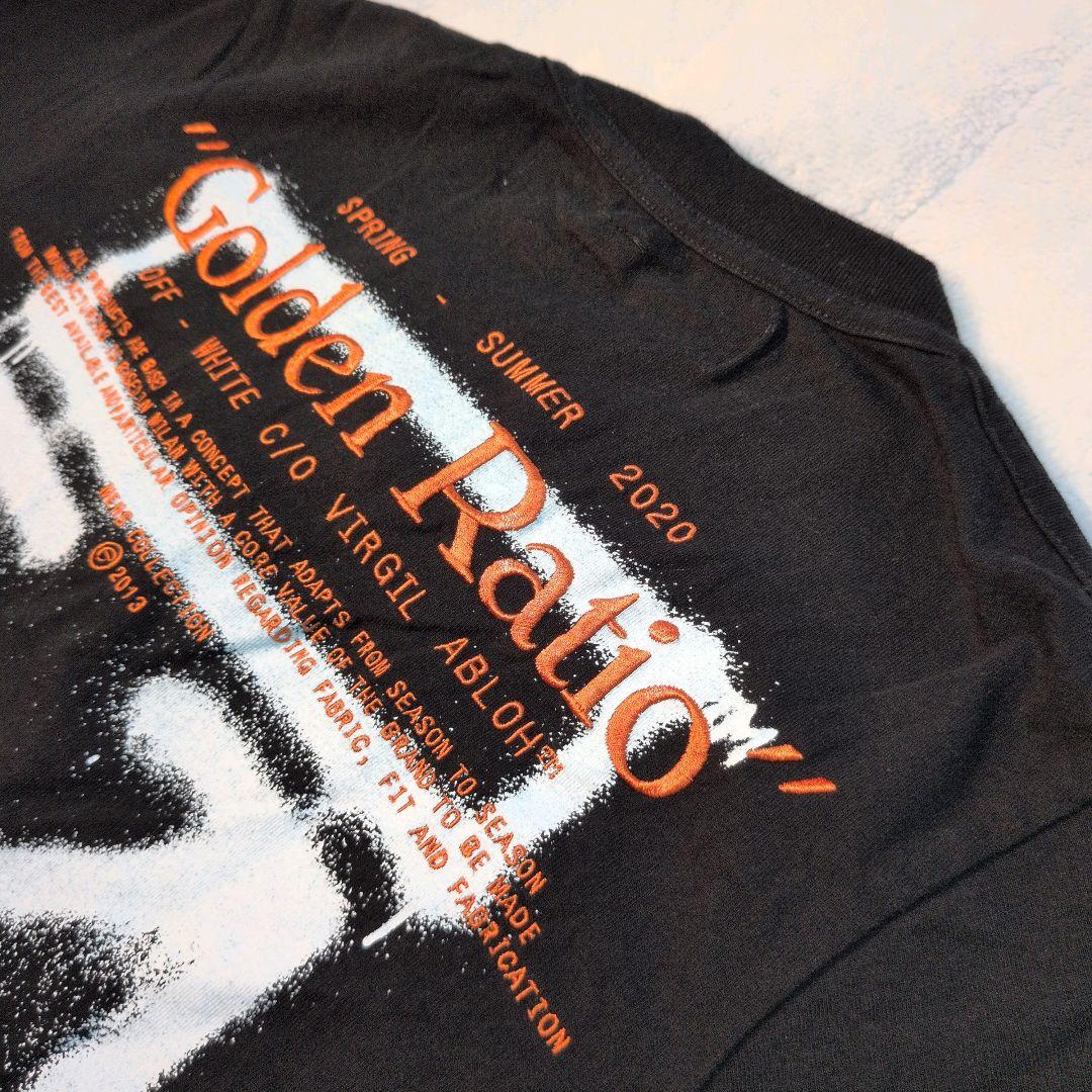 ☆OFF-WHITE Golden Ratio Tシャツ Black 送料込み トップス