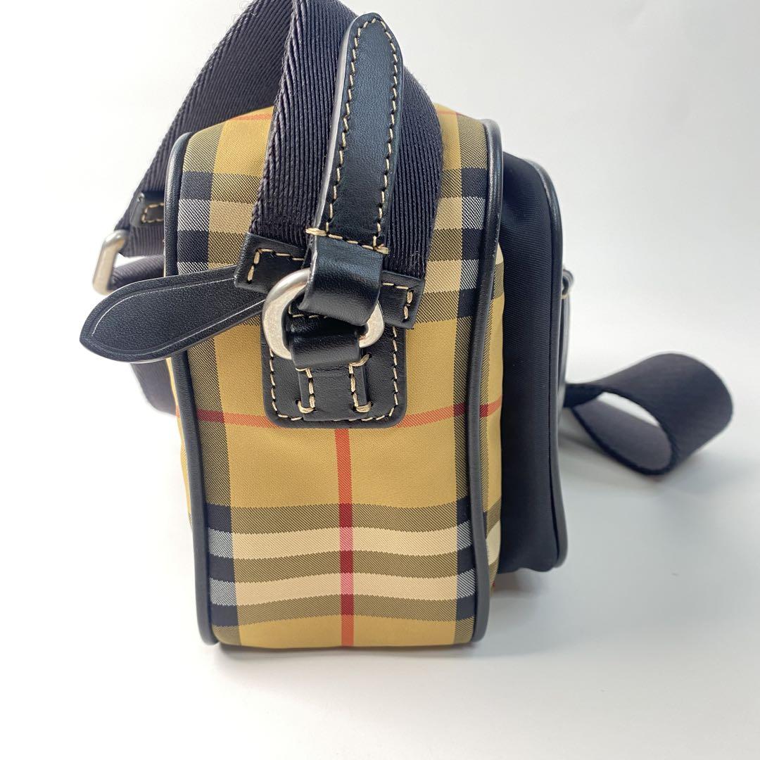 美品 バーバリーBurberry ショルダーバッグ ノヴァチェック 斜めがけ