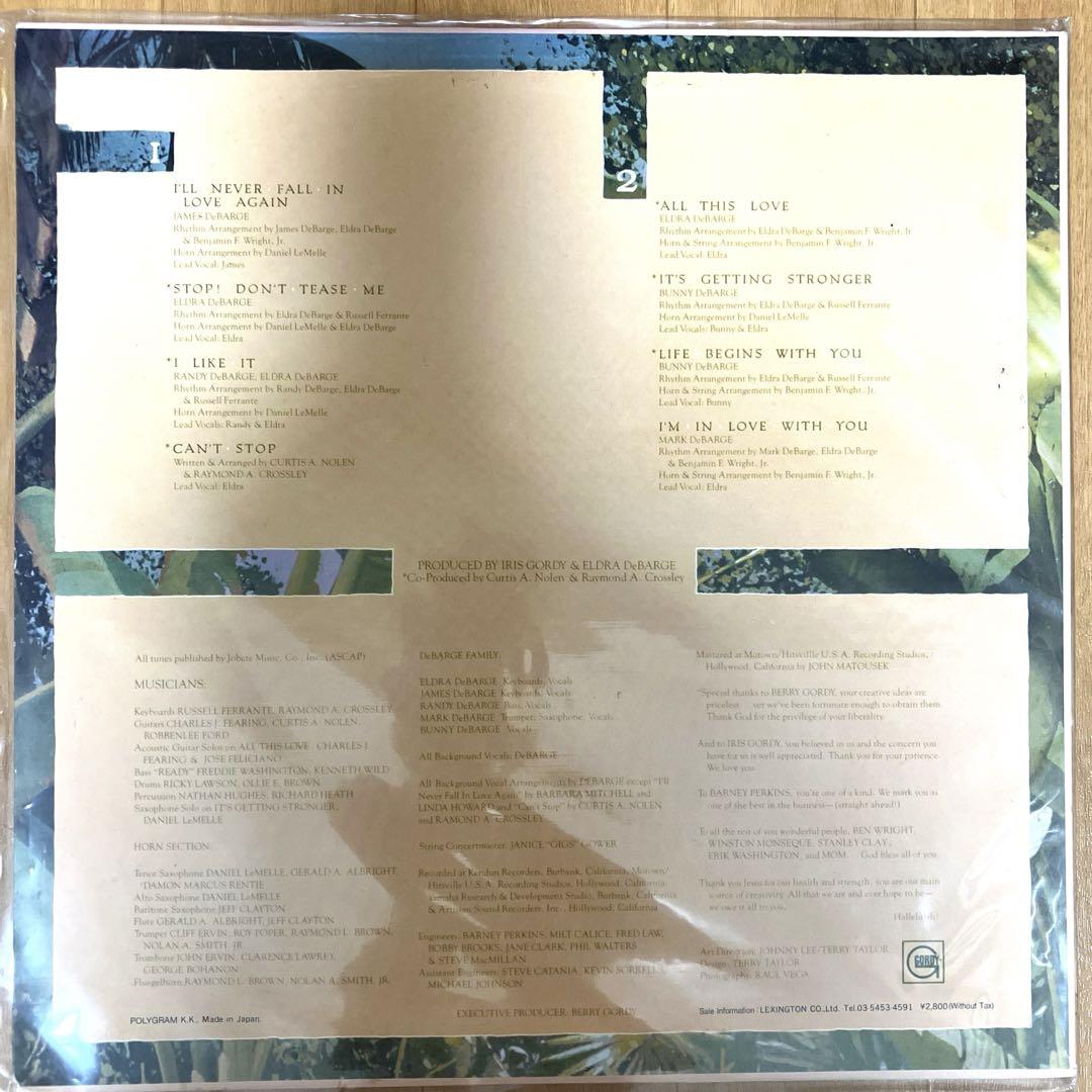 美品　LP　DeBarge デバージ　国内盤　帯付き 71uLdR71bUL.jpg