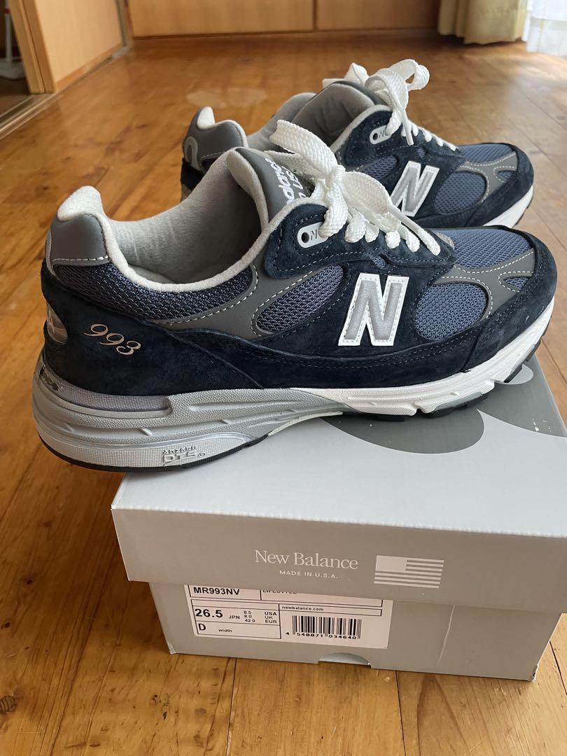 New Balance 993 ネイビー/グレー 26.5cm