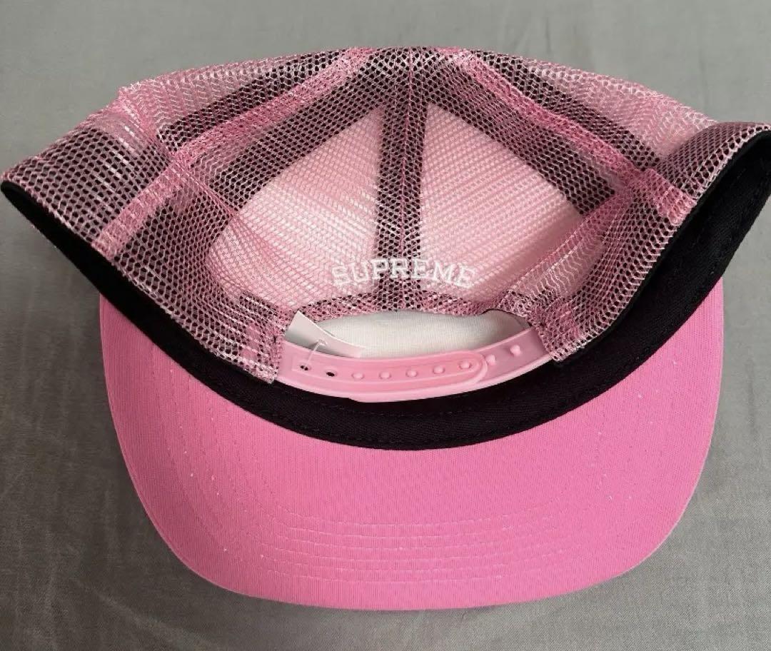 Supreme Authorized Mesh Back ピンク メッシュ 夏季 Supreme Authorized Mesh Back 5-Panel - メルカリ