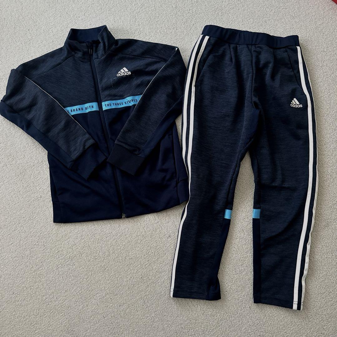 adidas アディダス ジャージ 上下セット 140 - メルカリ