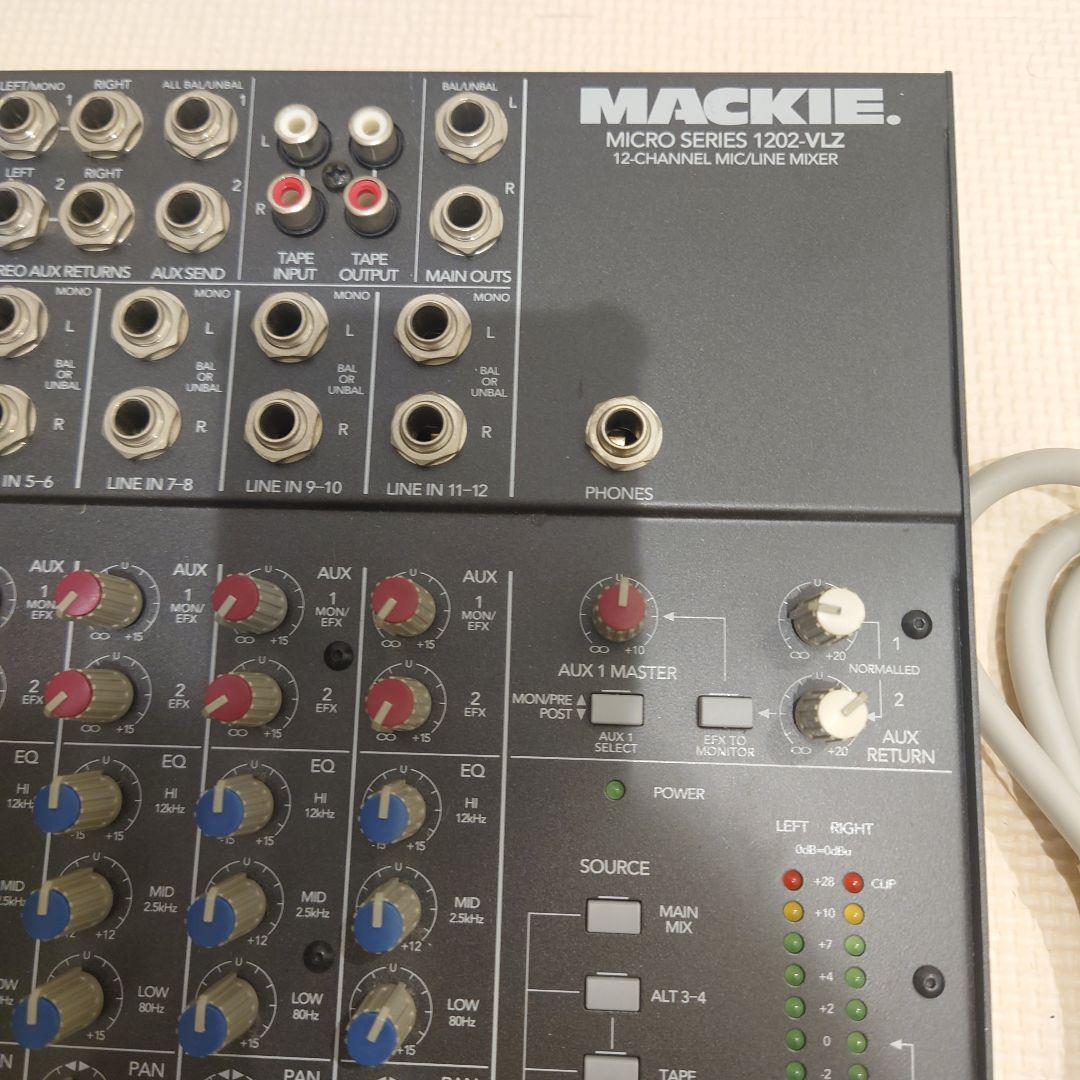 Mackie Mixer 1202-VLZ アナログミキサー 12ch 希少
