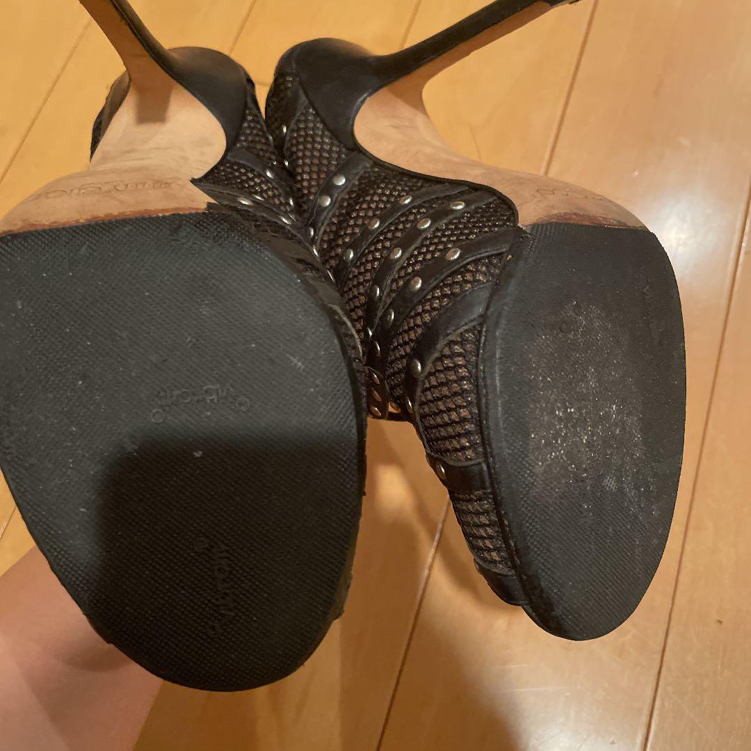正規店 jimmychoo サンダル メッシュパンプス hI6xk-m42159504850 オープンパンプス 特価正規品