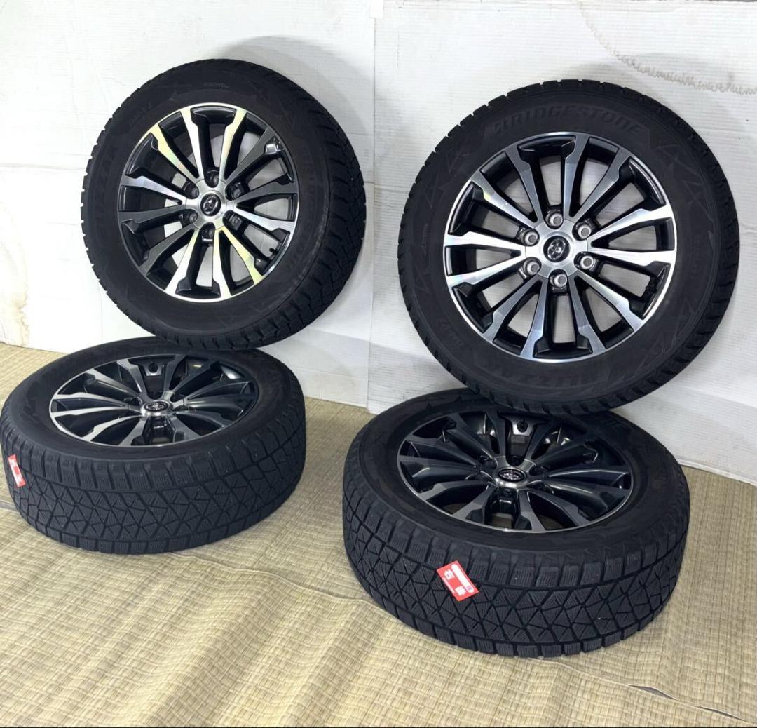 ◆プラド150系◆アルミ19in ブリヂストン DM-V2 265 55R19◆傷や汚れあり