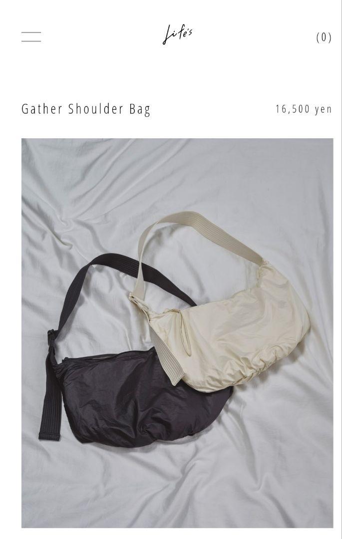 バッグ todayful Gather Shoulder Bag