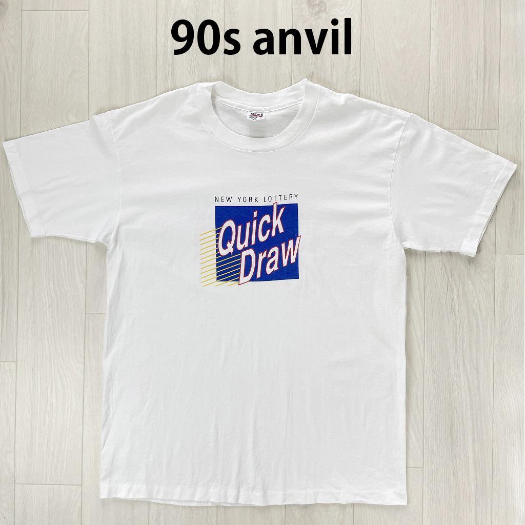 90s USA製 anvil シングルステッチ Tシャツ Quick Draw 4,929円