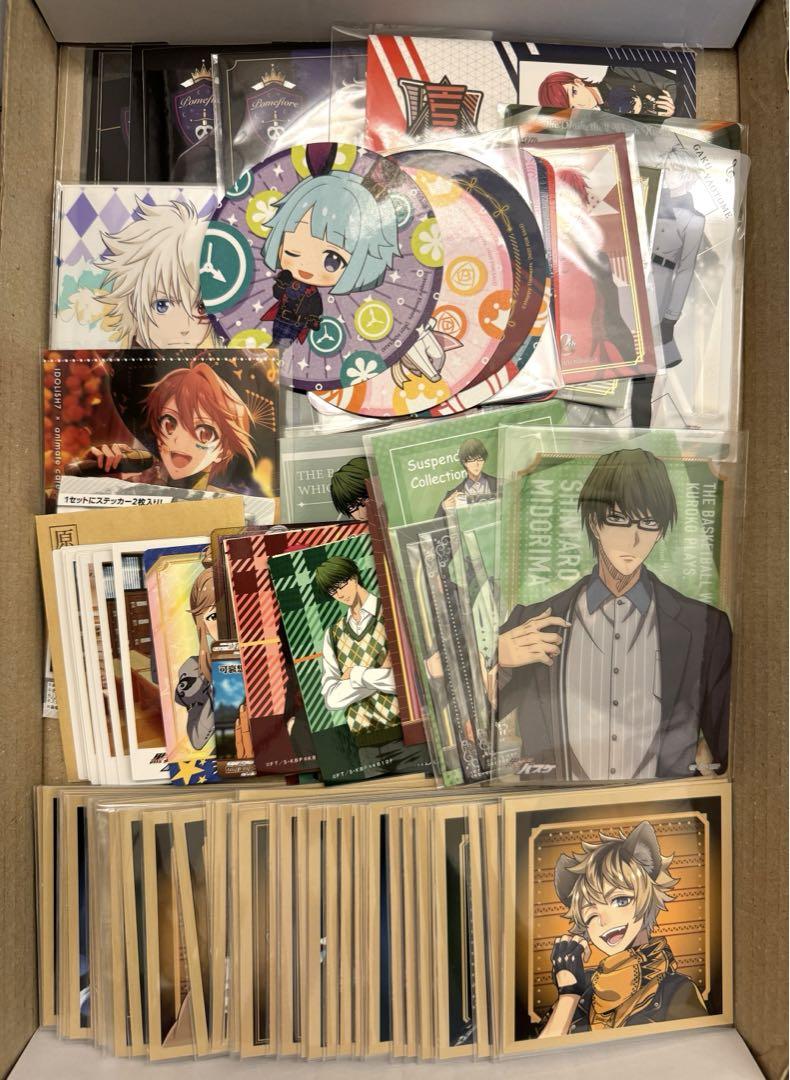 アニメグッズ キャラクターグッズ まとめ売り 大量 紙類 ① 激安 アニメ キャラクターグッズ まとめ売り 大量 600個以上 紙