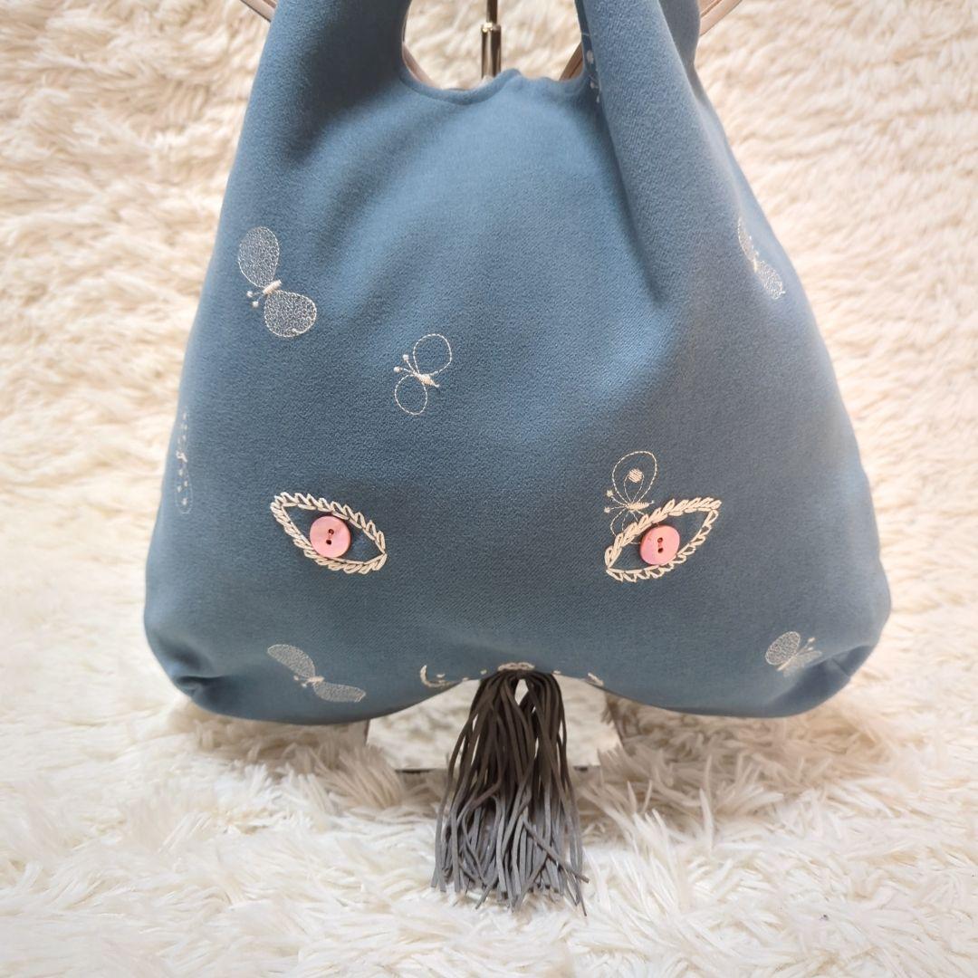 希少 未使用級 ミナペルホネン usa bag大 × chouchoトートバッグ