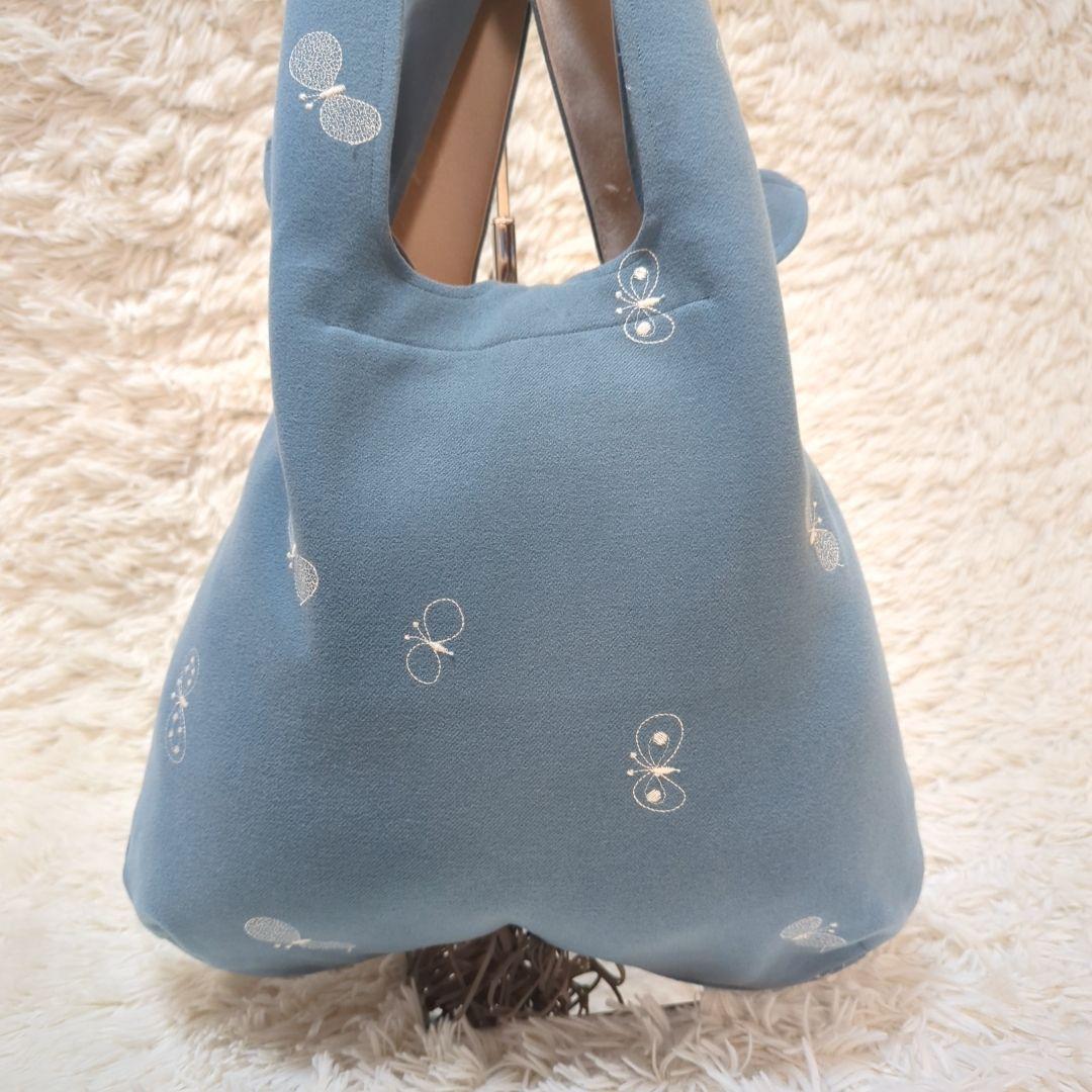 希少 未使用級 ミナペルホネン usa bag大 × chouchoトートバッグ