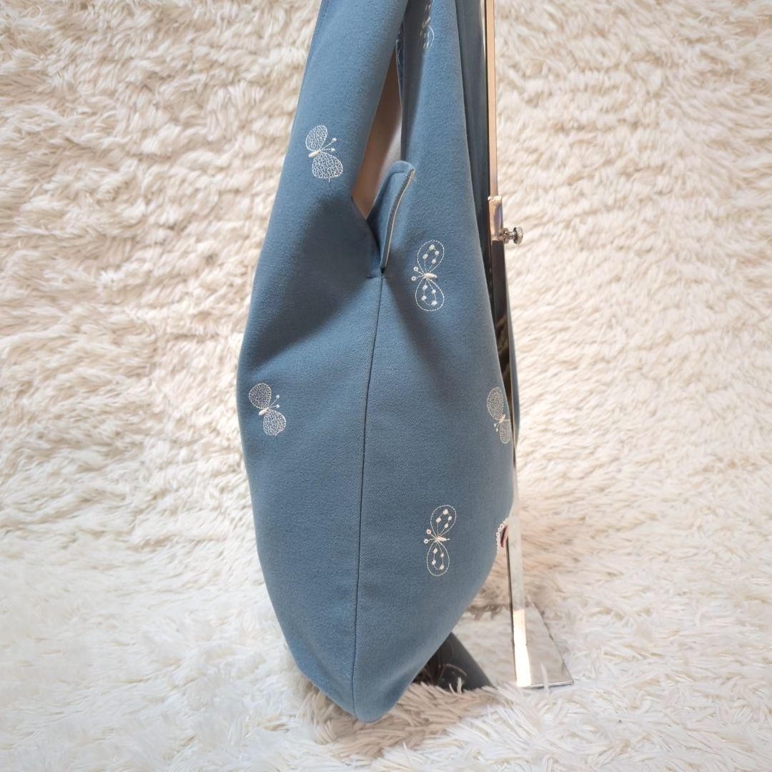 希少 未使用級 ミナペルホネン usa bag大 × chouchoトートバッグ