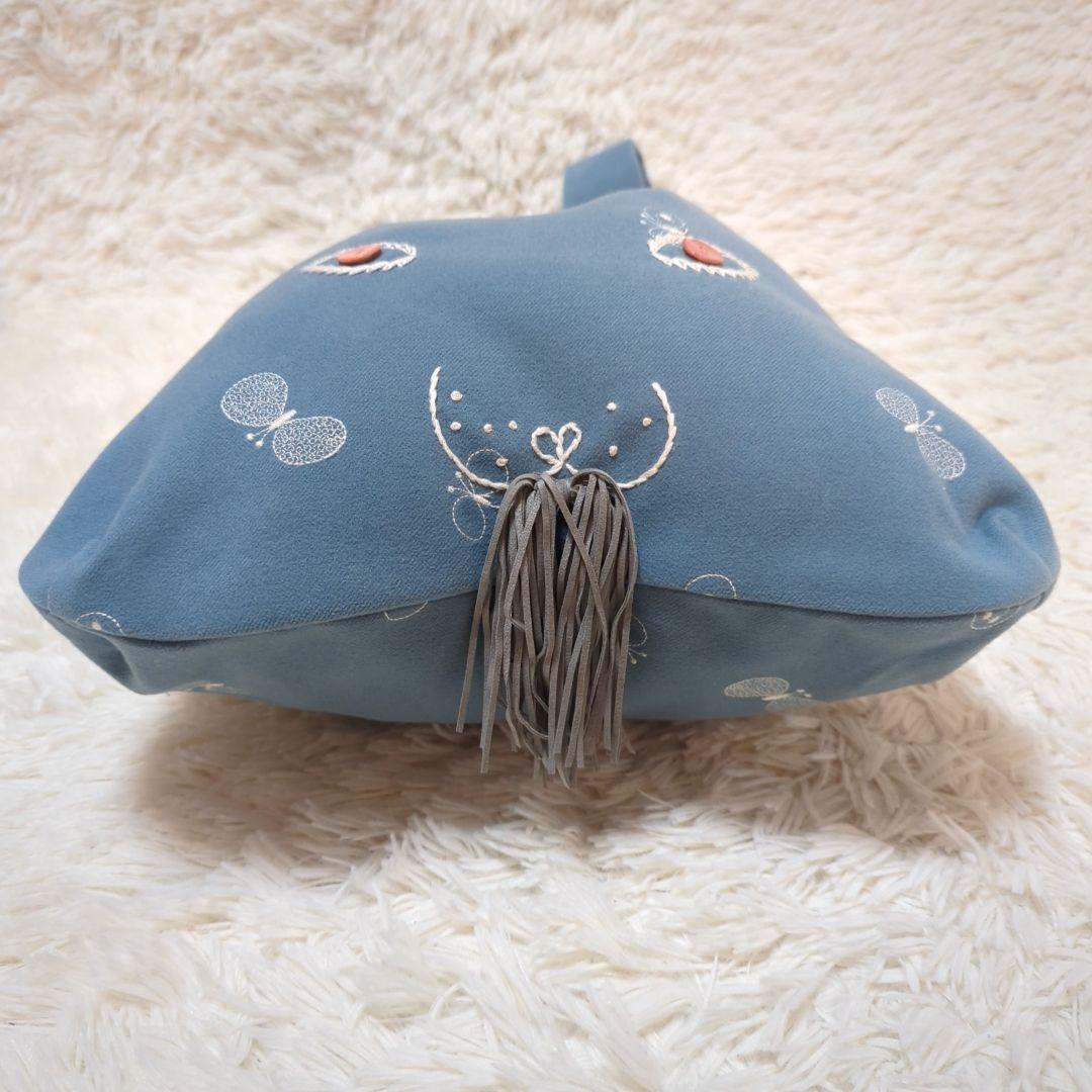 希少 未使用級 ミナペルホネン usa bag大 × chouchoトートバッグ