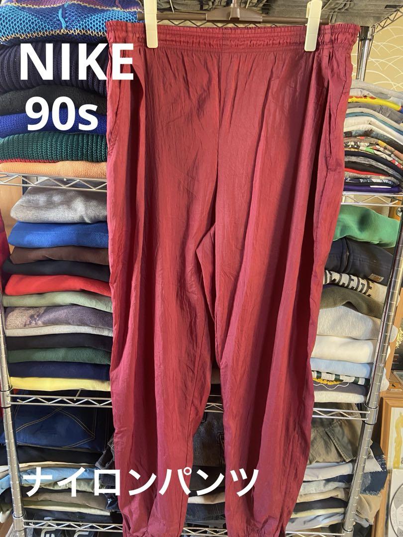 【名作】90s NIKE ナイロンパンツ 銀タグ