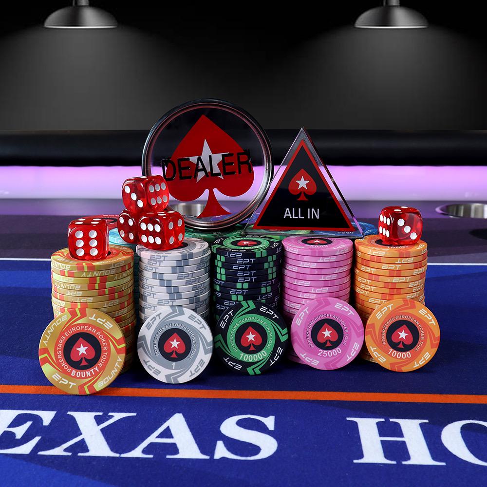 EPT ポーカーチップ $5000-25枚 - メルカリ