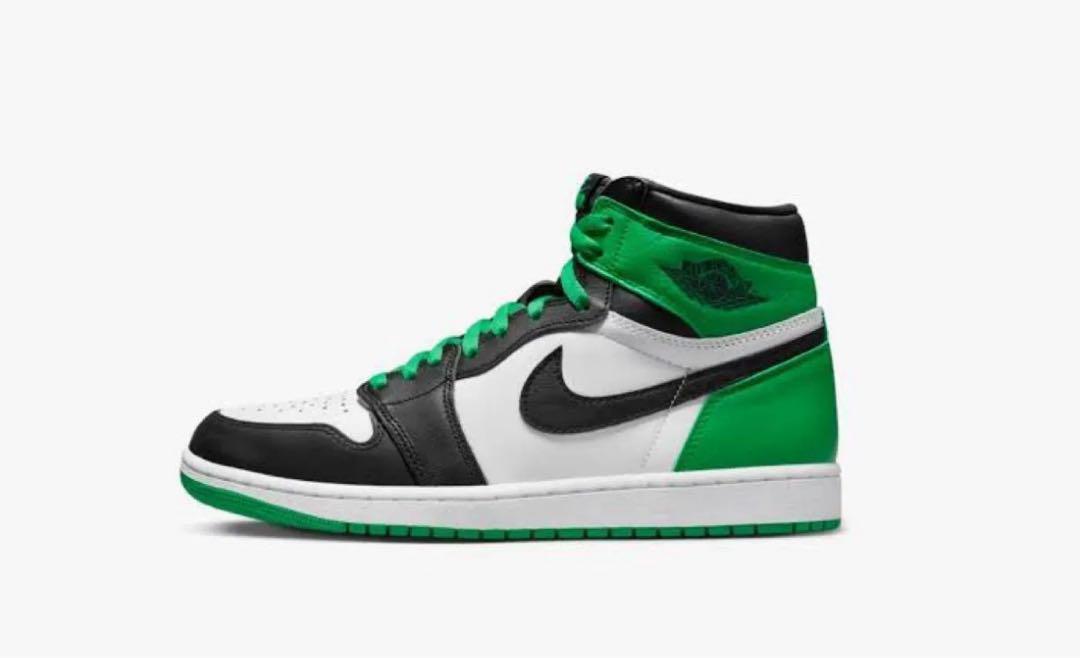 24.5cm ナイキ エアジョーダン1 ラッキーグリーン Air Jordan1