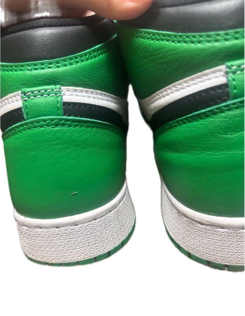 24.5cm ナイキ エアジョーダン1 ラッキーグリーン Air Jordan1