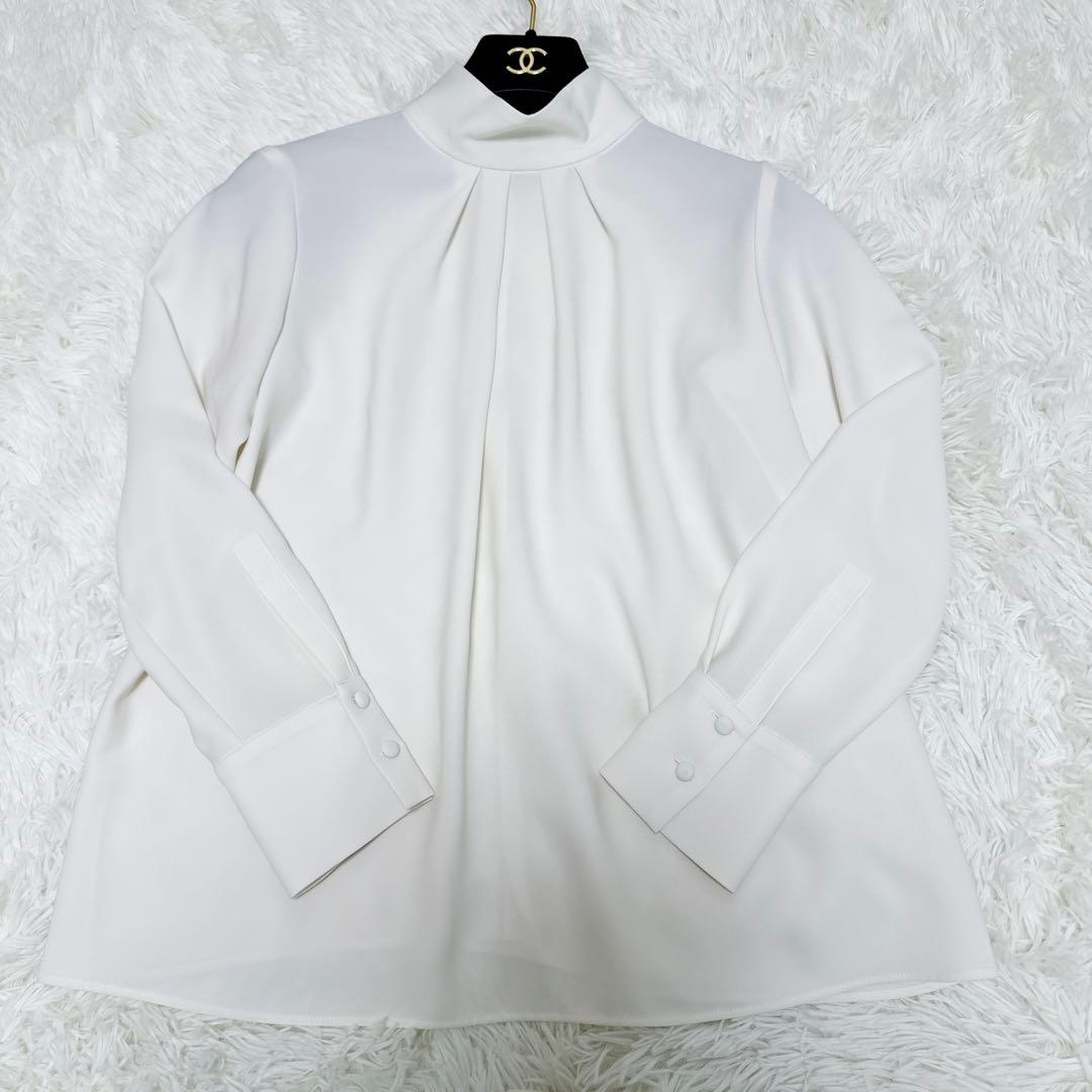 美品✨ 2024ss セオリーリュクス　ボウタイ　リボンブラウス　ウォッシャブル 美品✨ 2024ss セオリーリュクス ボウタイ リボンブラウス