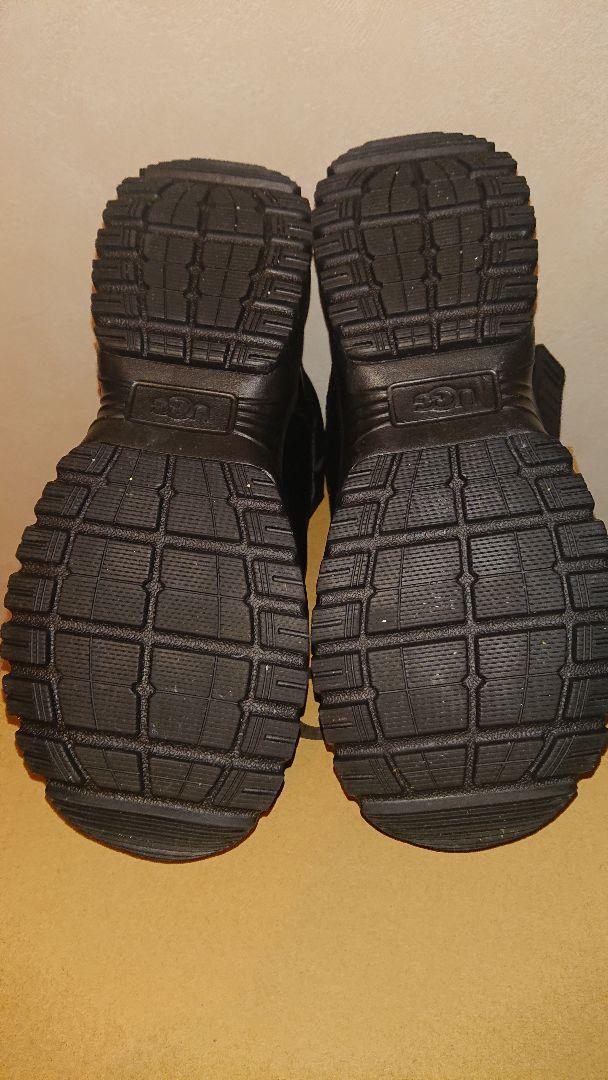 【美品】UGG スノーブーツ レインブーツ ショートブーツ ヨセパフ ブラック