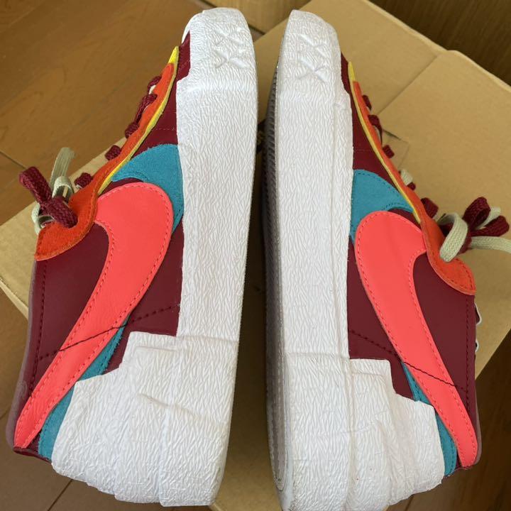低価お得 Nike x sacai x KAWS Blazer Low 着用1度のみ m1M9p-m42173735003 最新作人気