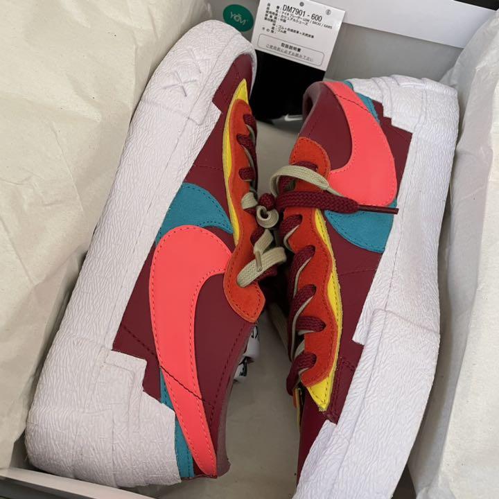 低価お得 Nike x sacai x KAWS Blazer Low 着用1度のみ m1M9p-m42173735003 最新作人気