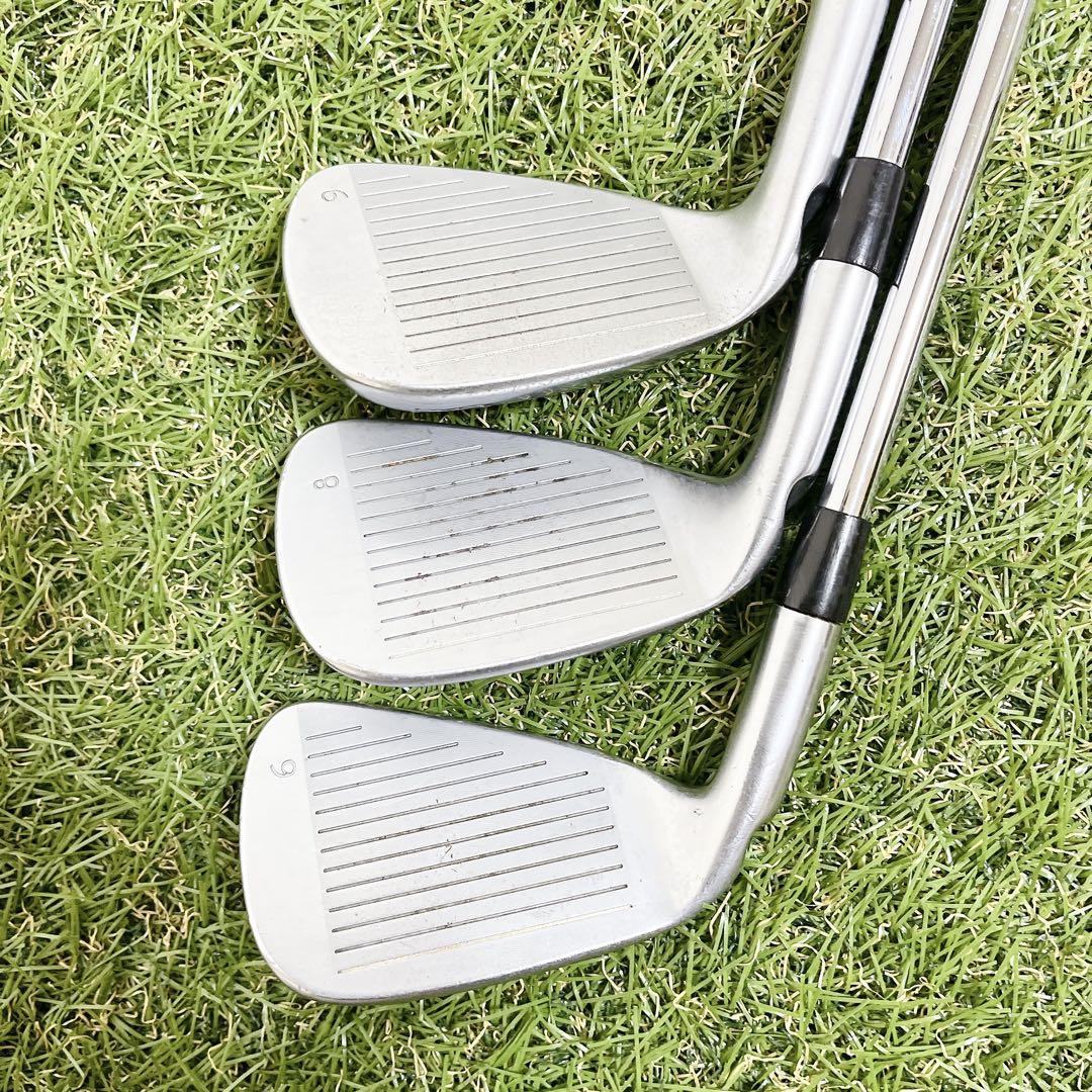 PING ANSER FORGED メンズアイアン 3本セット 右利き S 黒