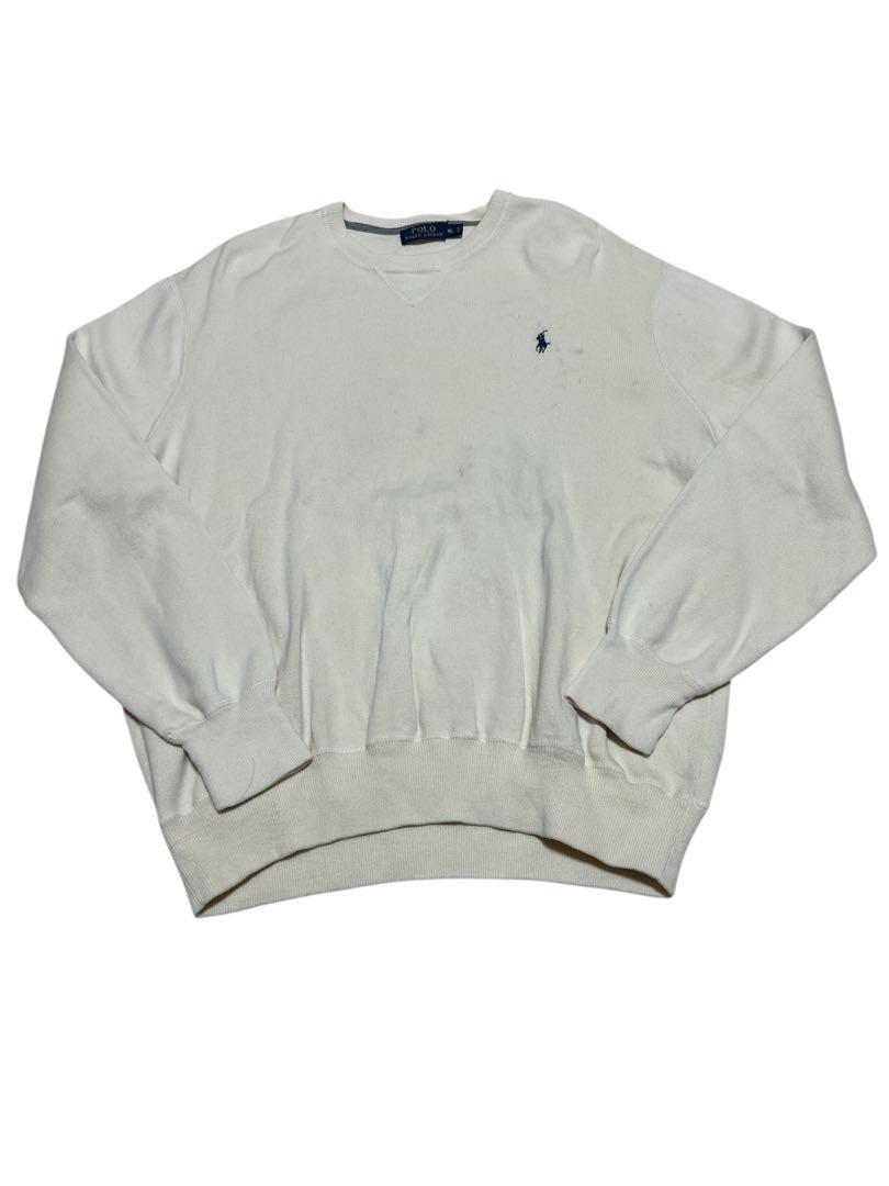 Polo Ralph Lauren ホワイト トレーナー