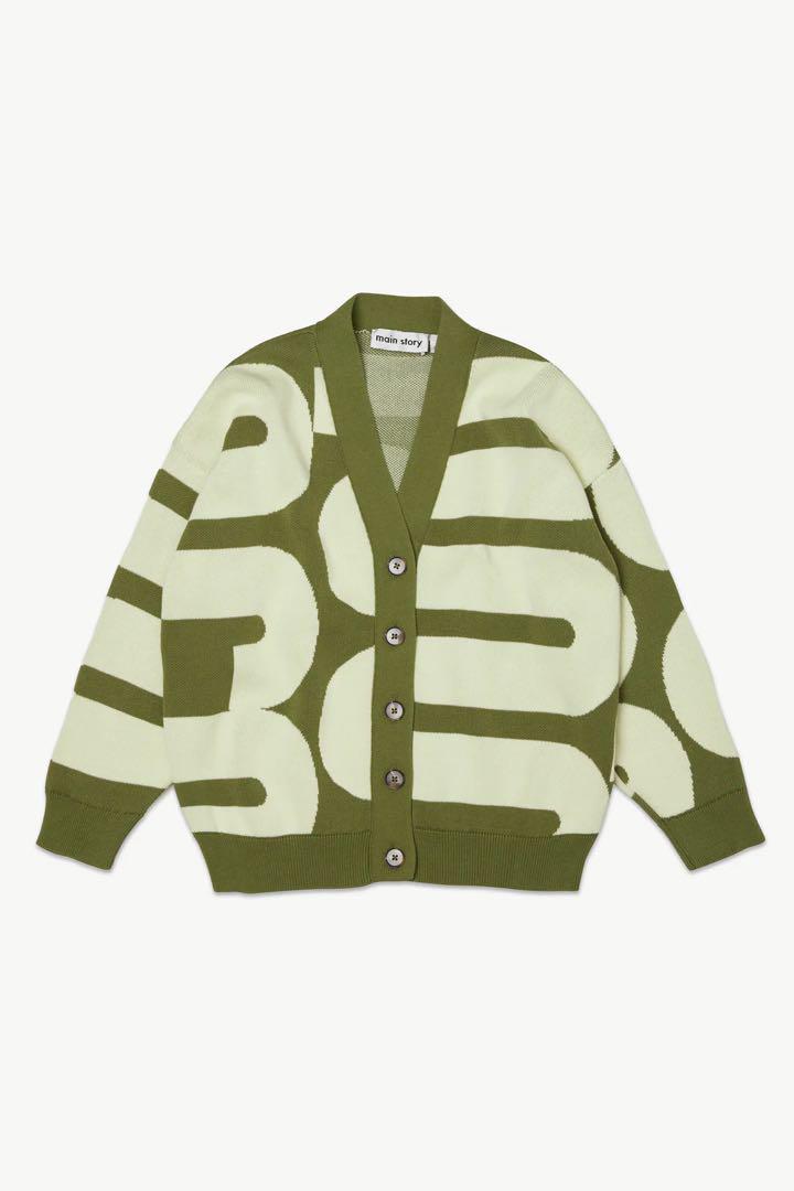mainstory Jacquard Cardigan カーディガン