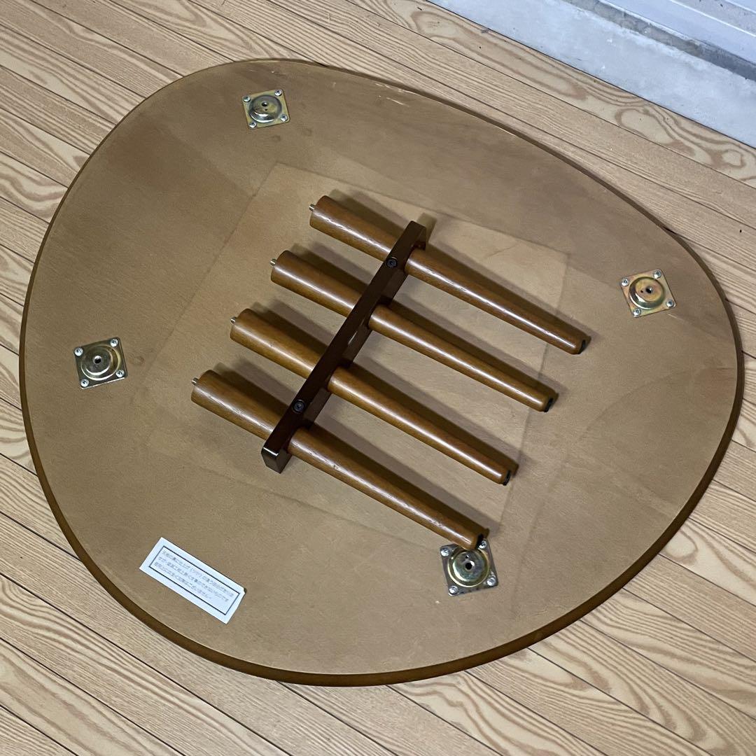 木製 ちゃぶ台 丸テーブル センターテーブル ローテーブル