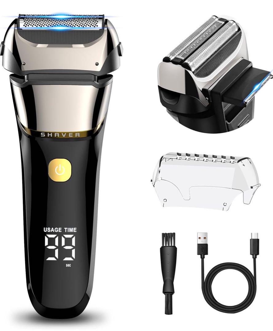メンズシェーバー 2024革新モデル 電気シェーバー 髭剃り 電動