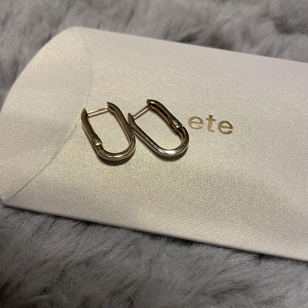 ete ハグピアス　ゴールド