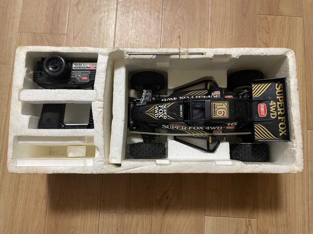 【動作確認済み】ニッコー　SUPER FOX 4WD　ラジコンカー