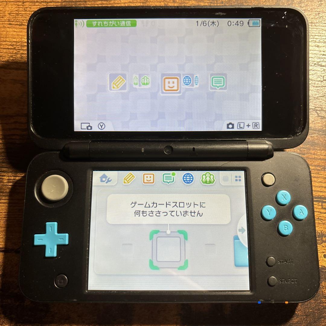 【レゴ】匿名配送 任天堂 2DS ターコイズブルー 本体 充電器 new2dsll-1.jpg