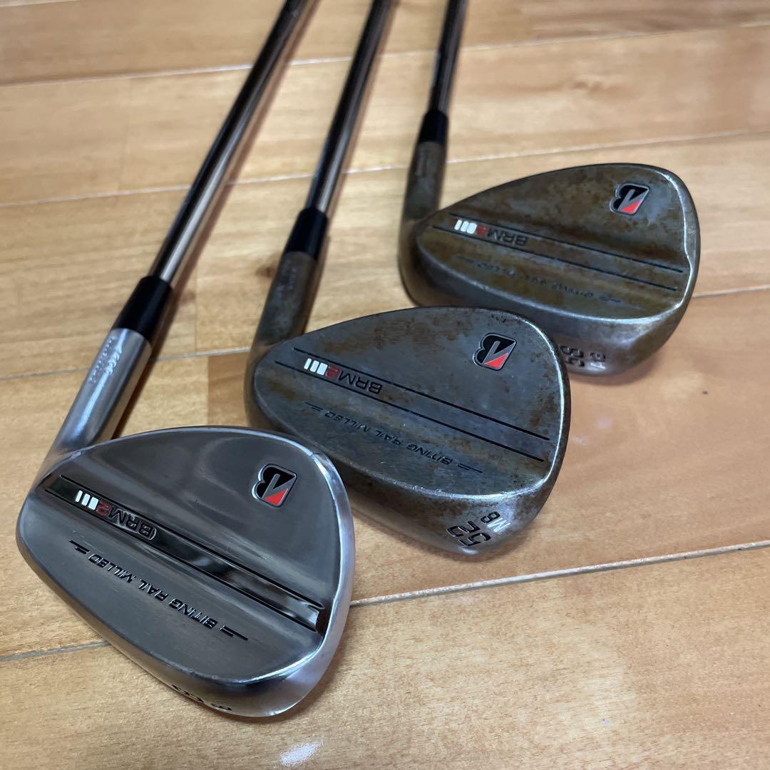 ノーメッキ BRM2ウェッジ 48°/52°/58° 3本セット DG S200
